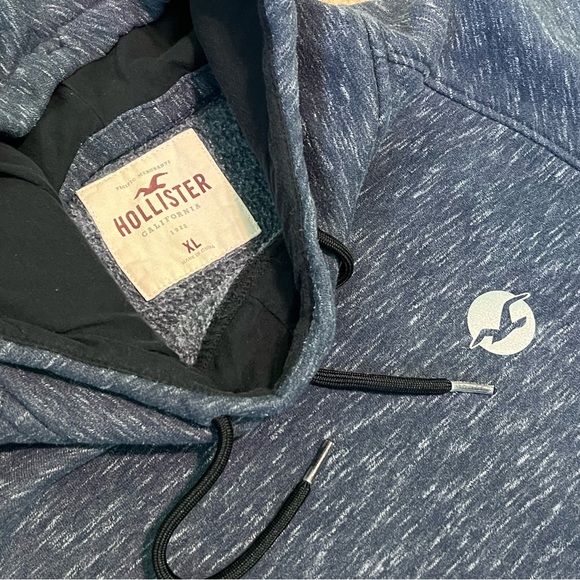 Hollister Men’s Blue Hoodie XL - Picture 3 of 6